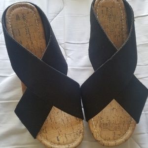 Covington wedge heels